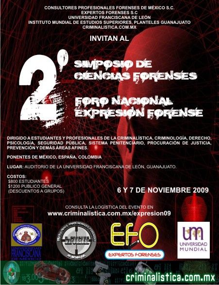 2DO FORO INTERNACIONAL EXPRESION FORENSE